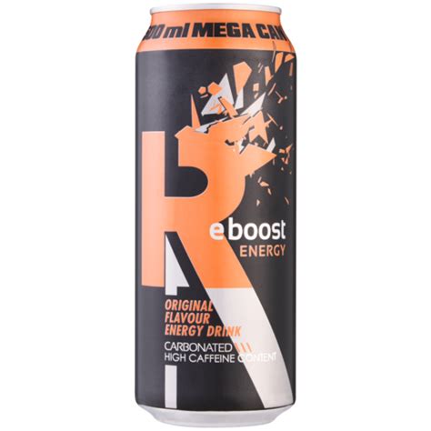 Reboost Original Flavour Energy Drink 500ml .